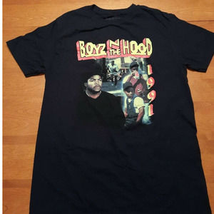 Boyz N The Hood T Shirt Medium Ice Cube Black